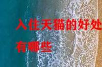 入住天貓的好處有哪些？它的優勢在哪里？